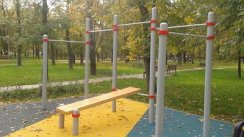 Площадка для воркаута в городе Москва №2500 Маленькая Хомуты фото